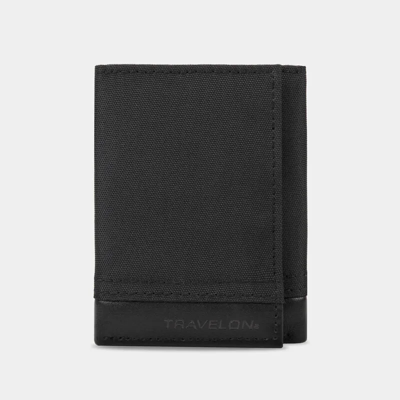 Travelon RFID Blocking Trifold Wallet, Style #82034