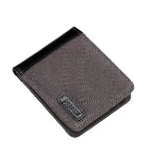Troop Heritage Canvas Black Leather Wallet