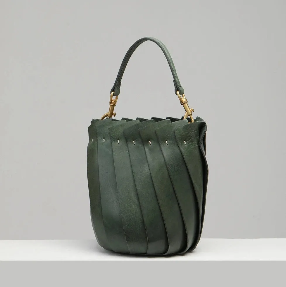 Uppdoo Bloom Bucket Tote - Hunter Green