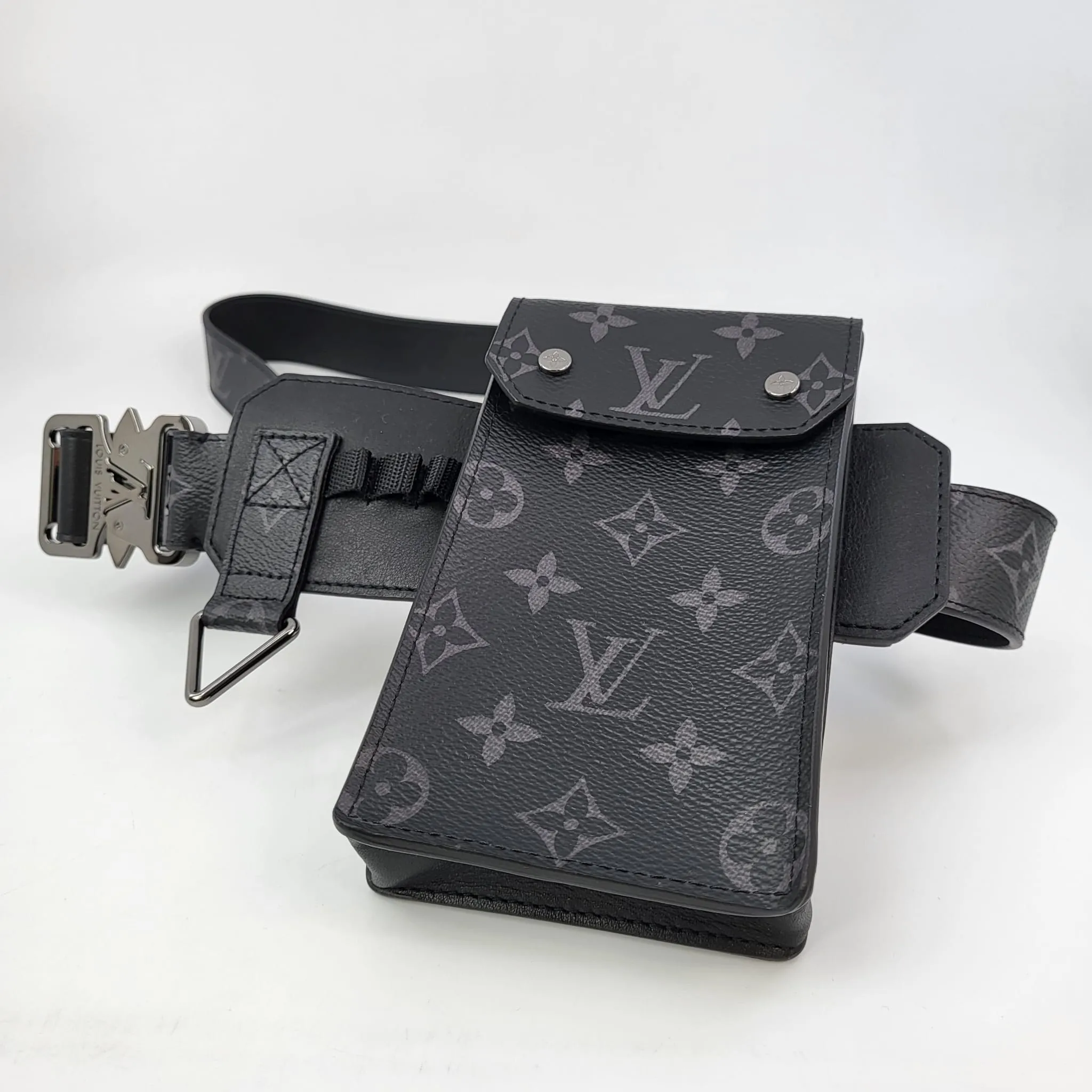 Utility 35 MM Belt Monogram Eclipse