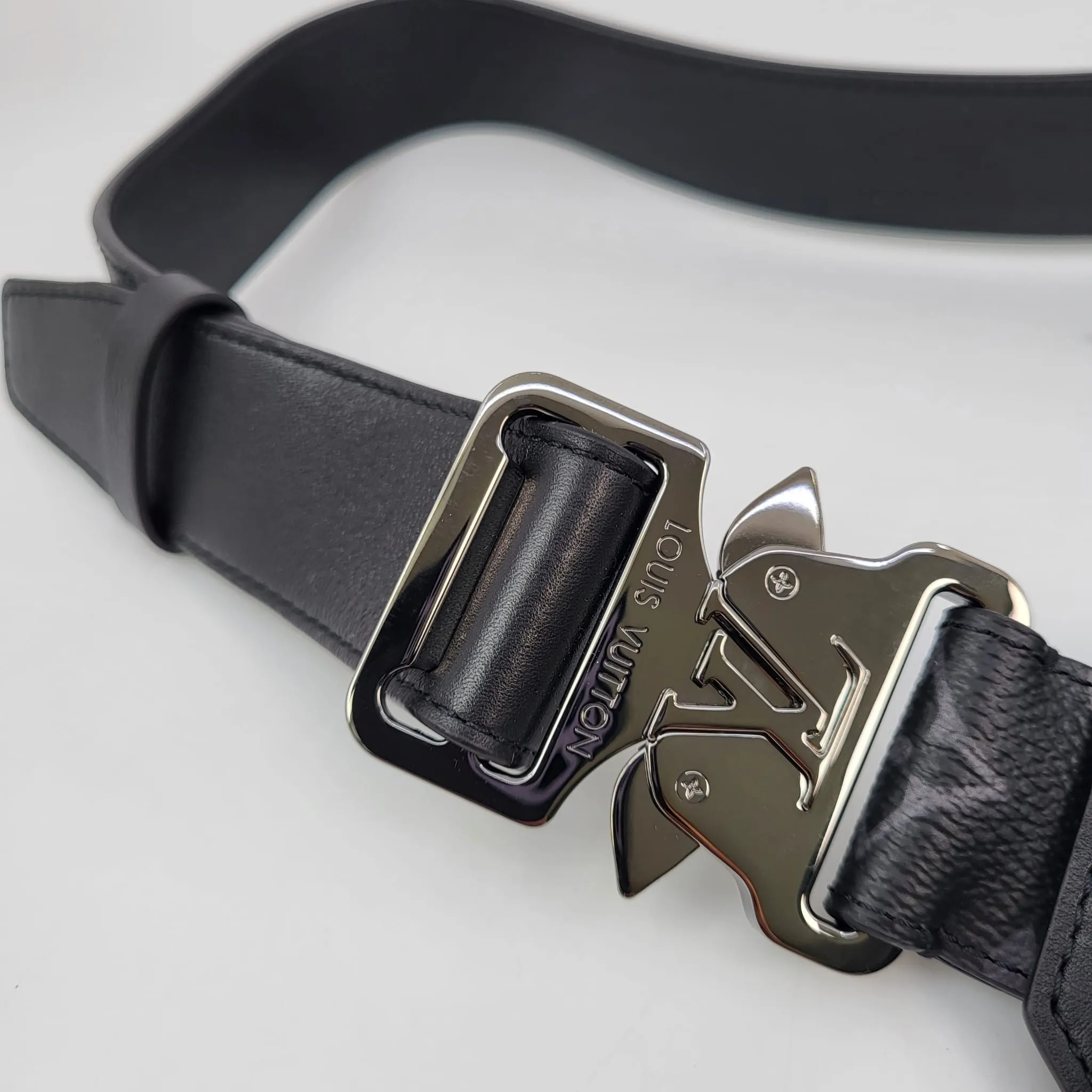 Utility 35 MM Belt Monogram Eclipse