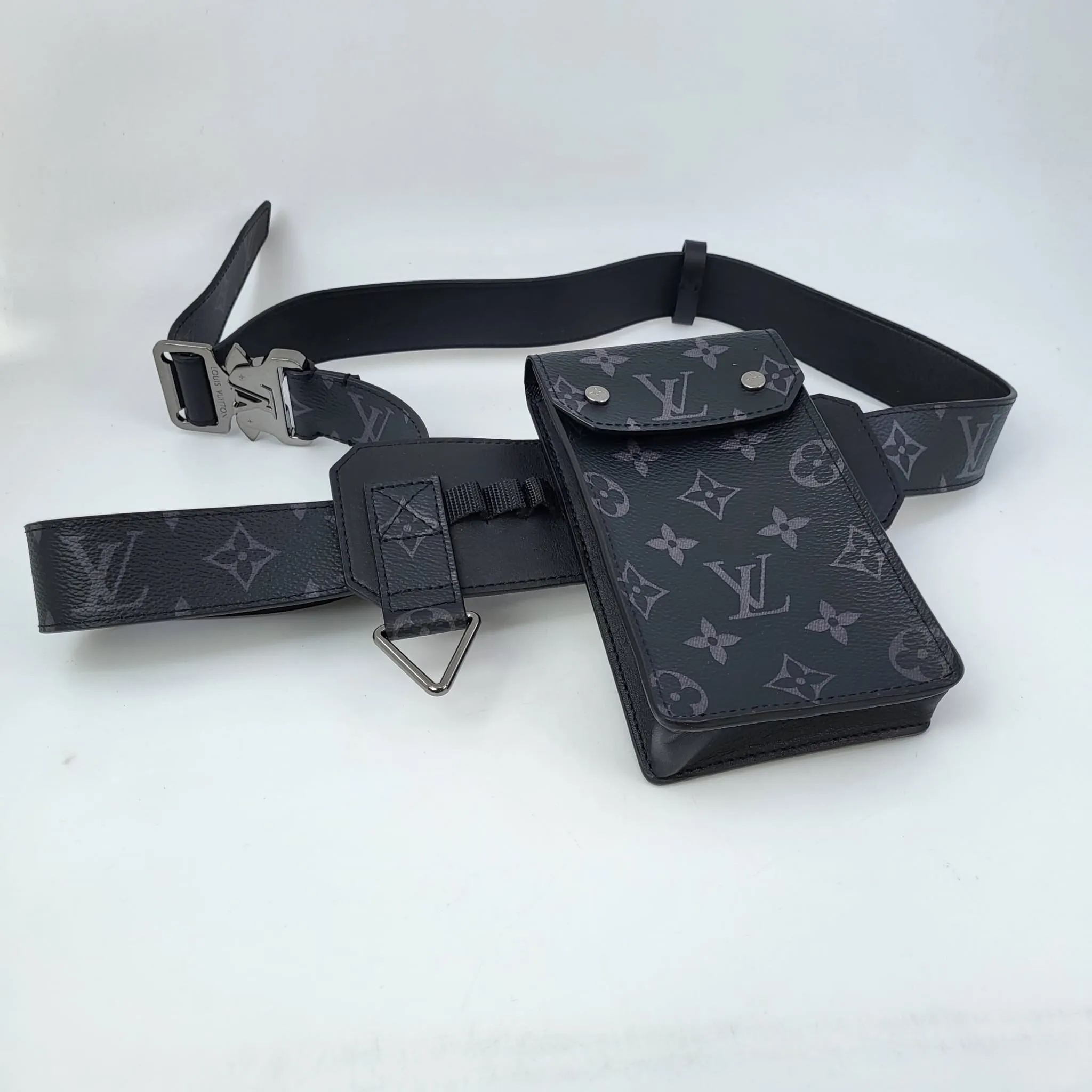 Utility 35 MM Belt Monogram Eclipse