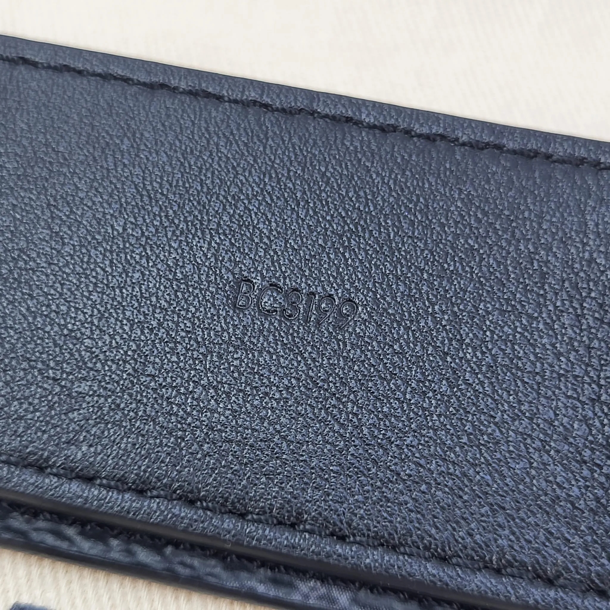 Utility 35 MM Belt Monogram Eclipse