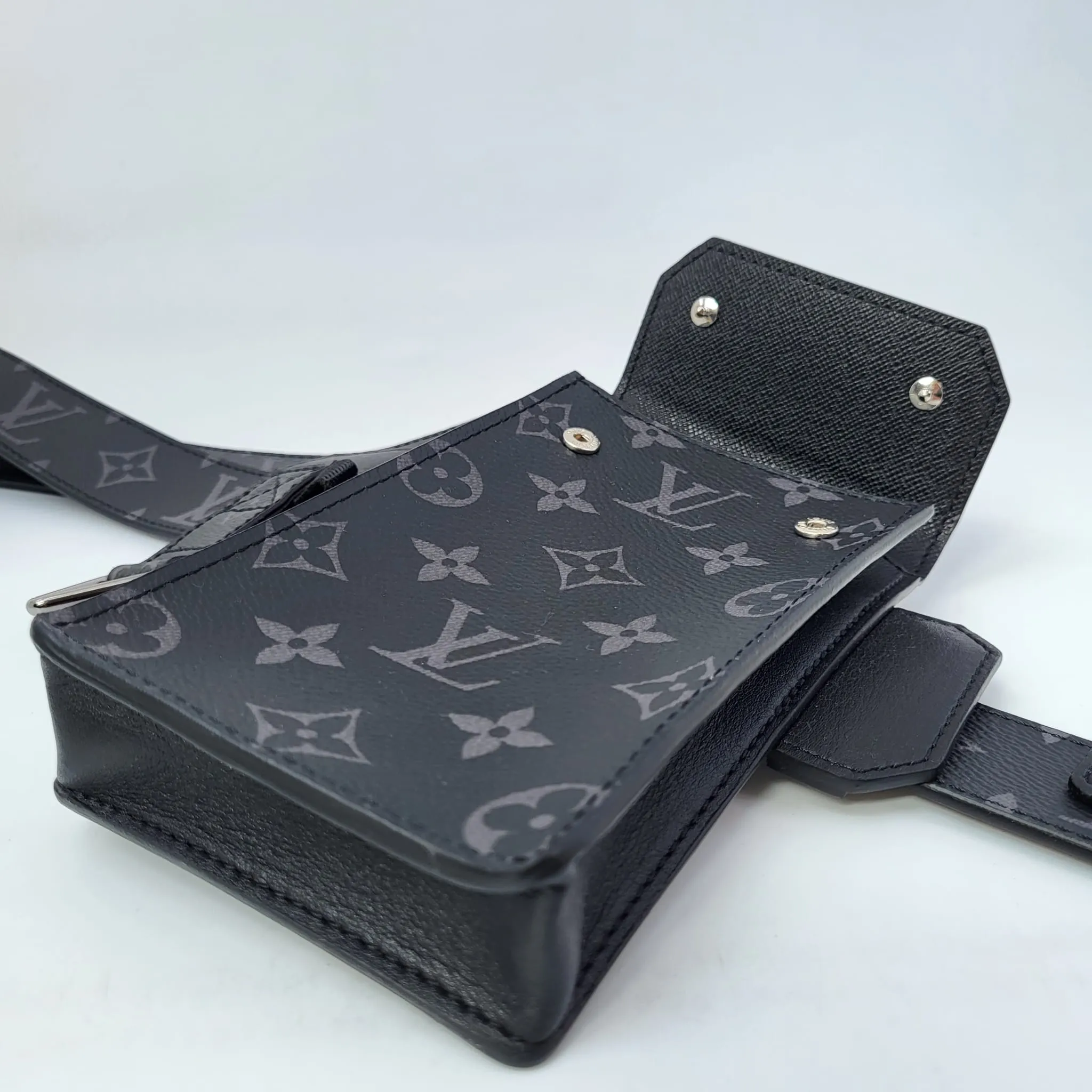 Utility 35 MM Belt Monogram Eclipse