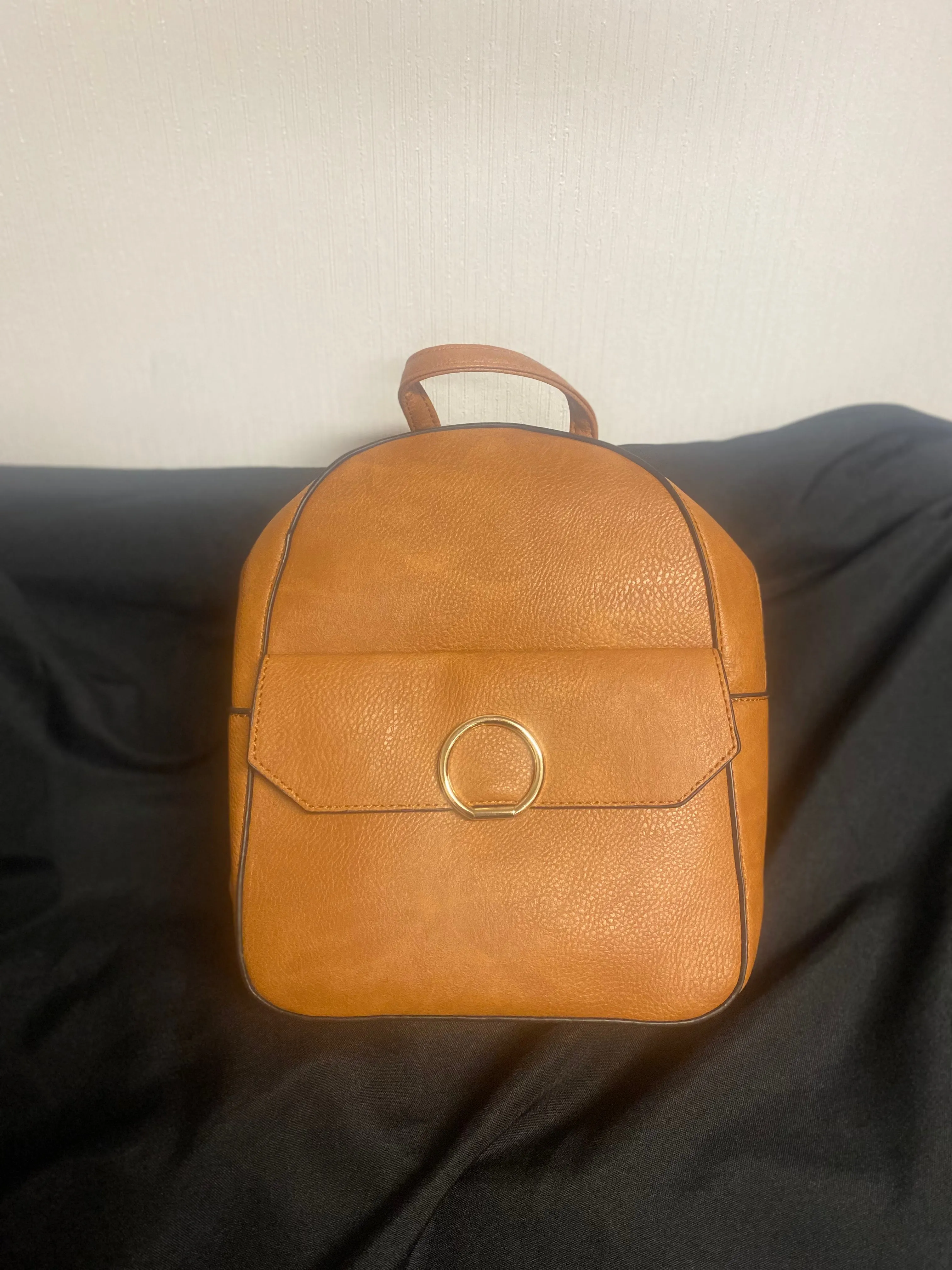 Vegan Leather Bookbag