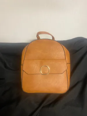 Vegan Leather Bookbag
