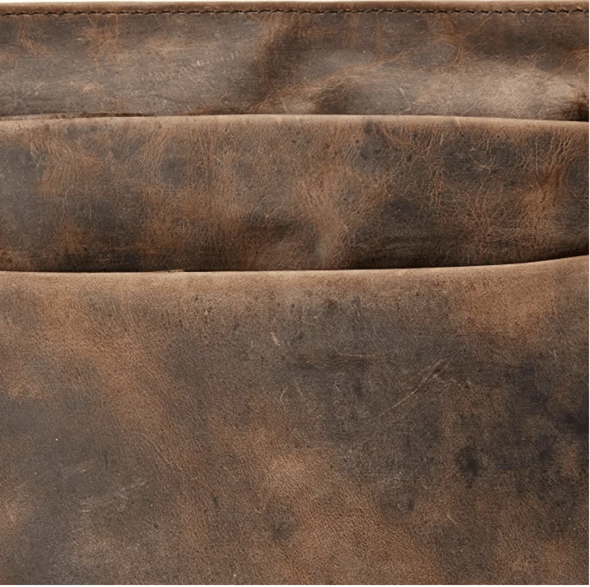 Vintage Buffalo Leather Crossbody