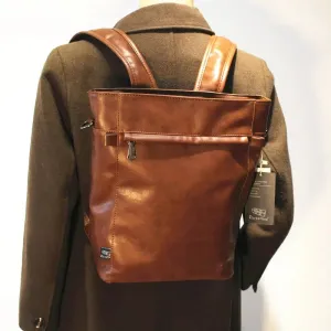 Vintage PU Leather Backpack