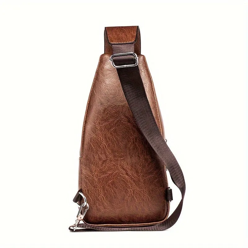 WEIXIER Men's Casual Shoulder Crossbody Bag Set