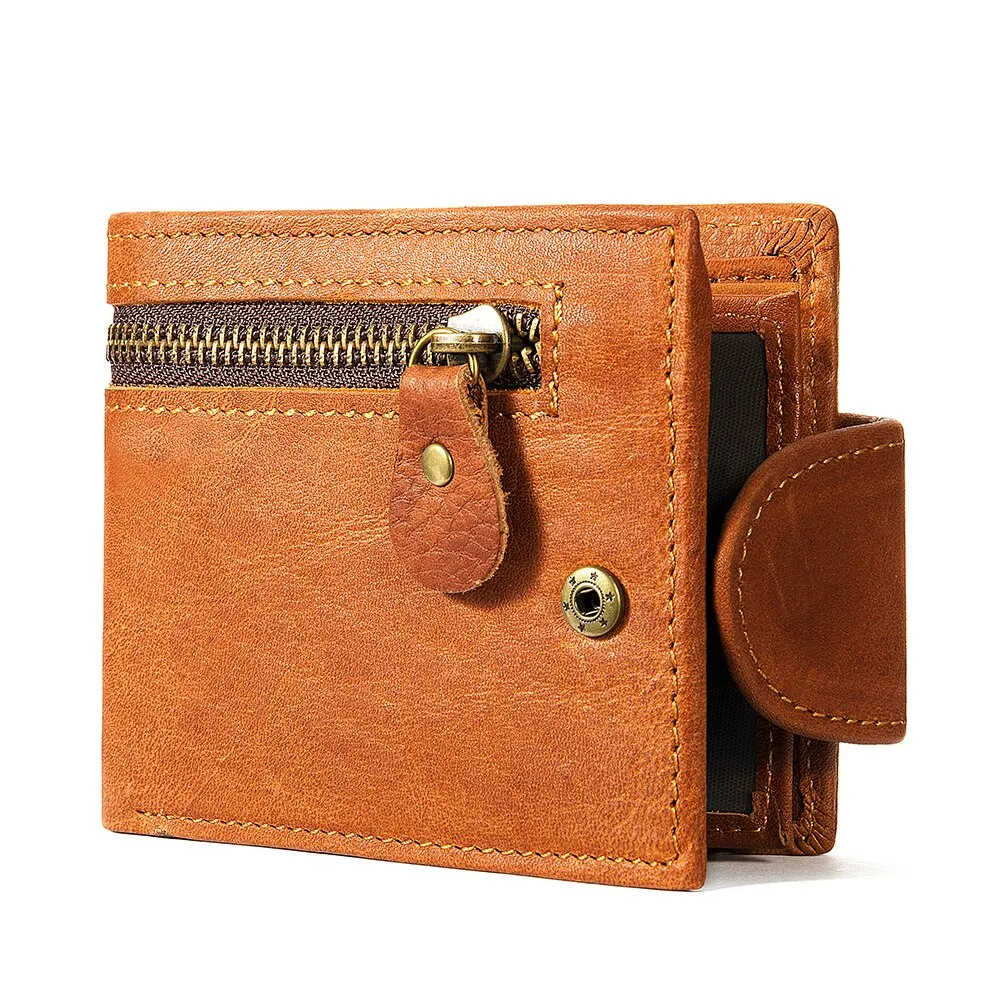 WESTAL Men's Wallet Genuine Leather Purse For Cards Small Wallets Male Coin Purse Short Leather Wallets Clutch Mens Money Bags