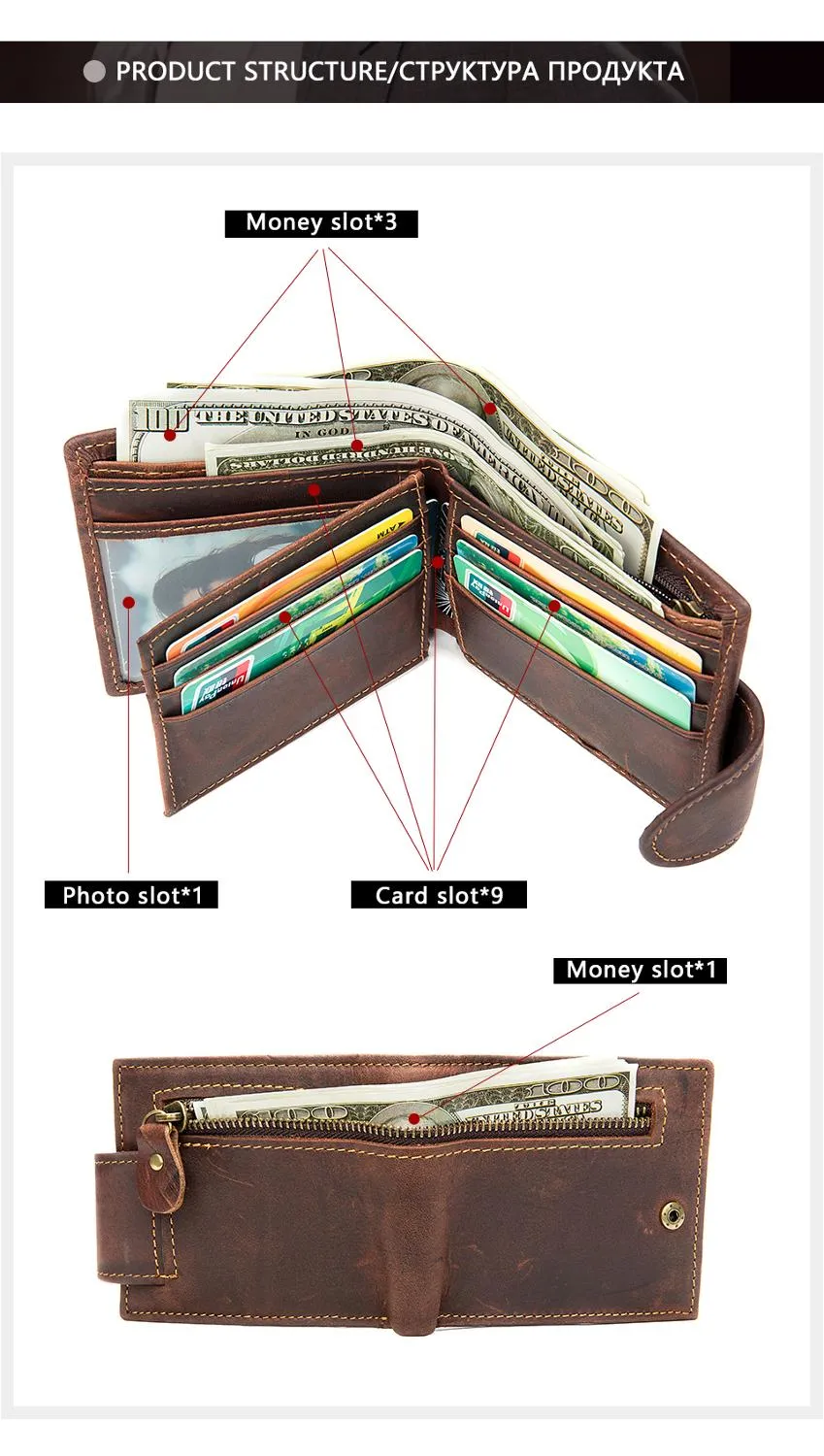 WESTAL Men's Wallet Genuine Leather Purse For Cards Small Wallets Male Coin Purse Short Leather Wallets Clutch Mens Money Bags
