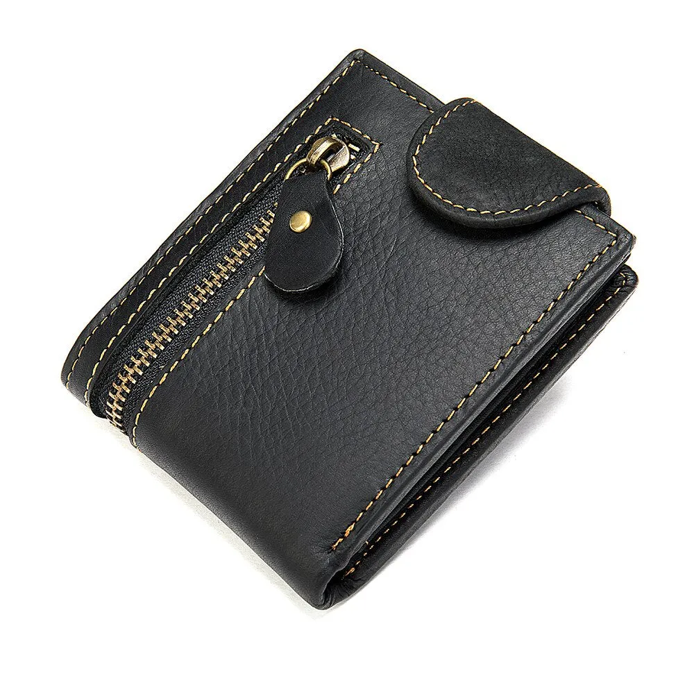 WESTAL Men's Wallet Genuine Leather Purse For Cards Small Wallets Male Coin Purse Short Leather Wallets Clutch Mens Money Bags