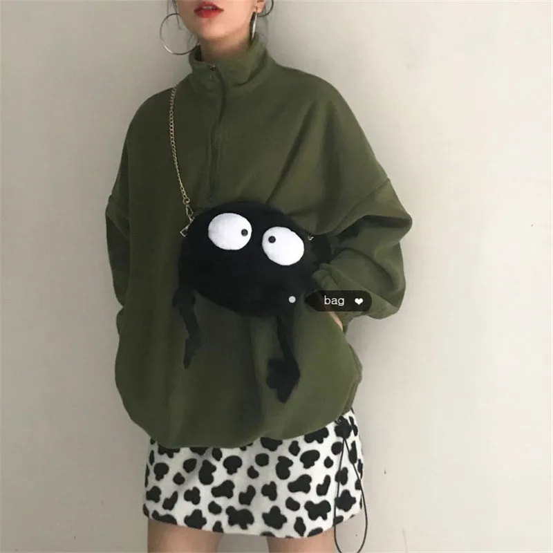 “WHO IS NOT A LITTLE CUTE” CROSSBODY BAG W031903