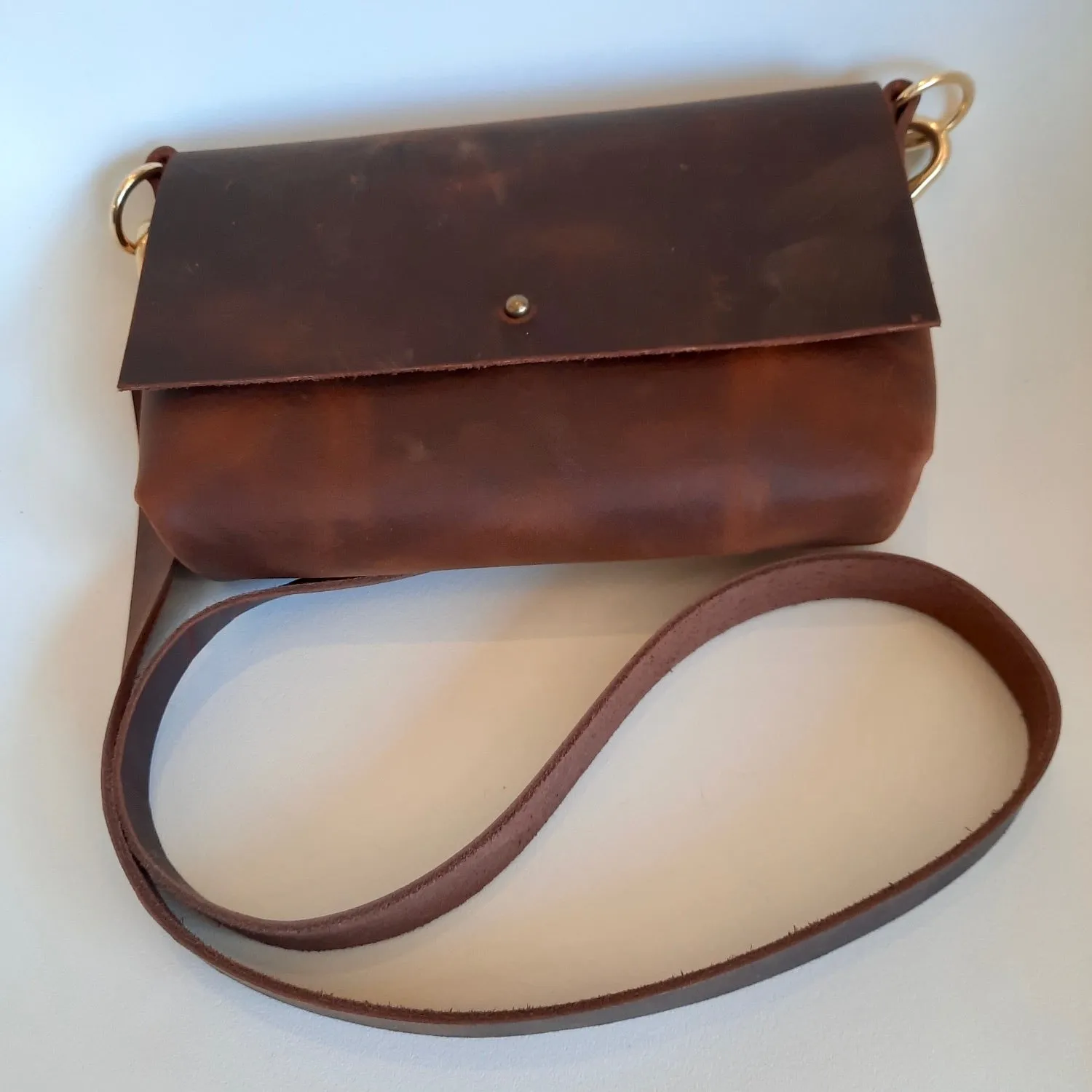 Wolf Leathers Crossbody Purse