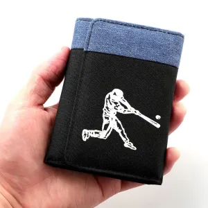 Women's & Men's & Canvas Folding Multiple Slots Minority Men's Wallets