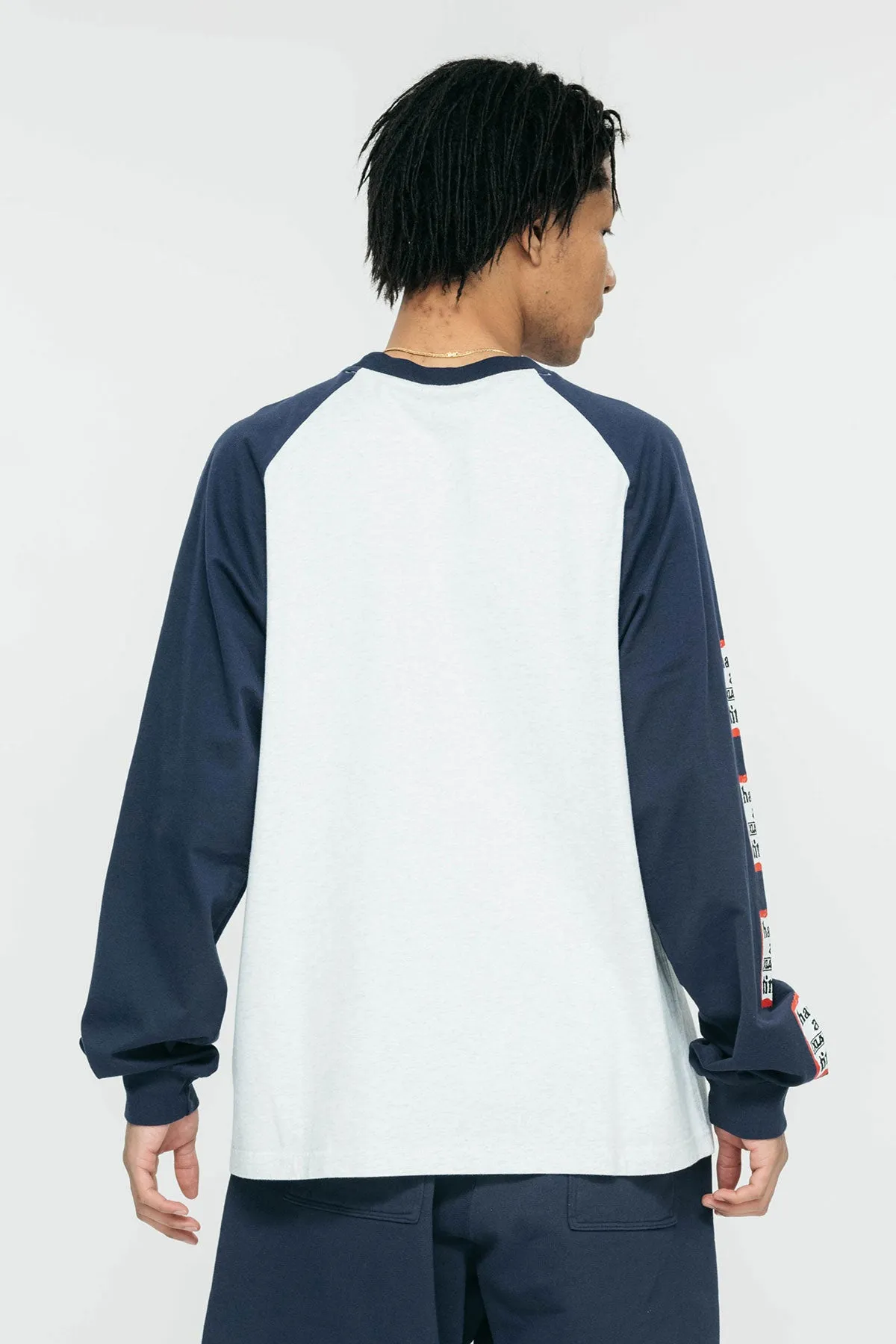 Xlarge × have a good time LS Tee - Navy