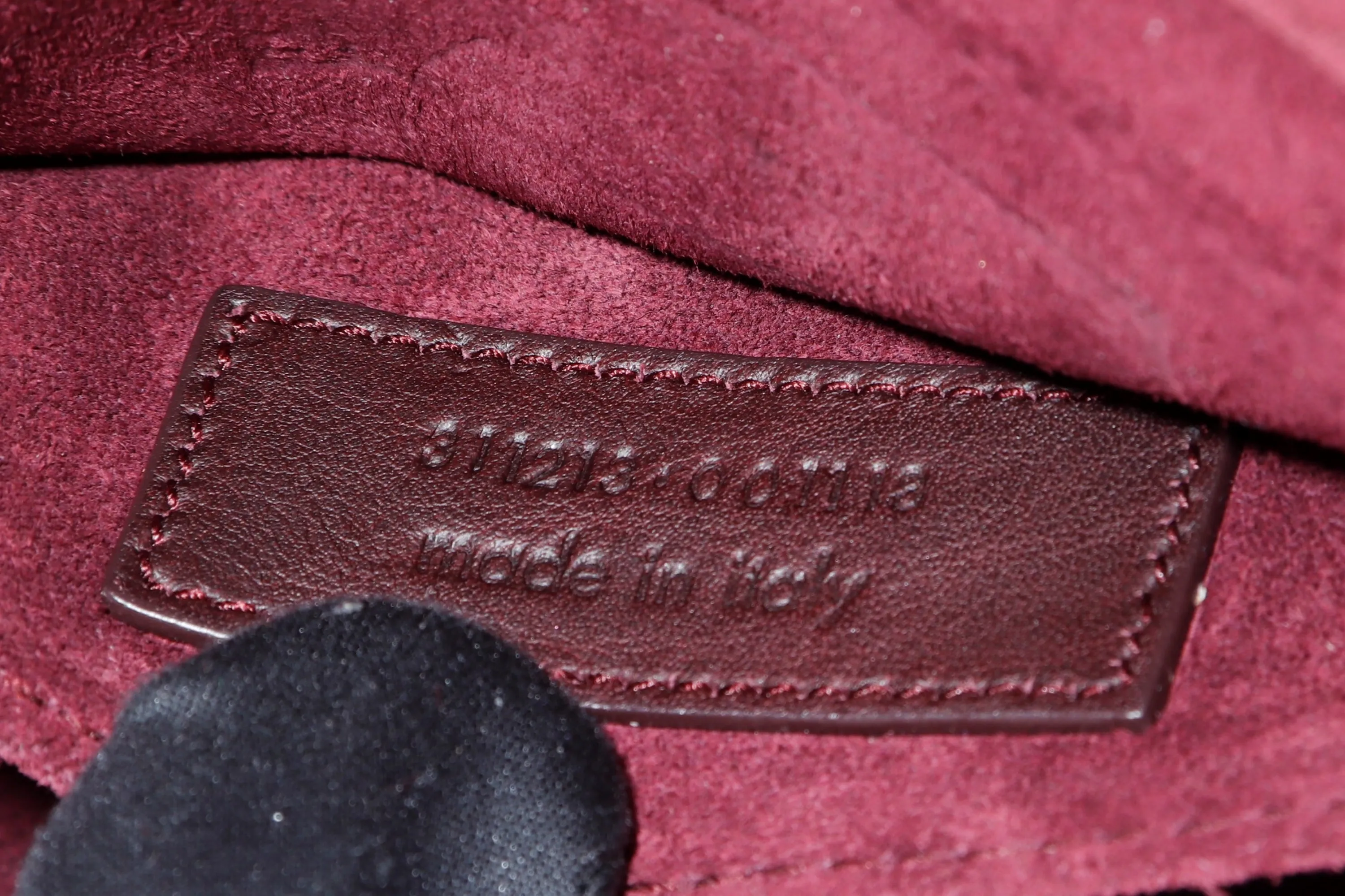 YSL BROWN CLUTCH CALF LEATHER, INSIDE SUEDE LEATHER, WITH DUST COVER