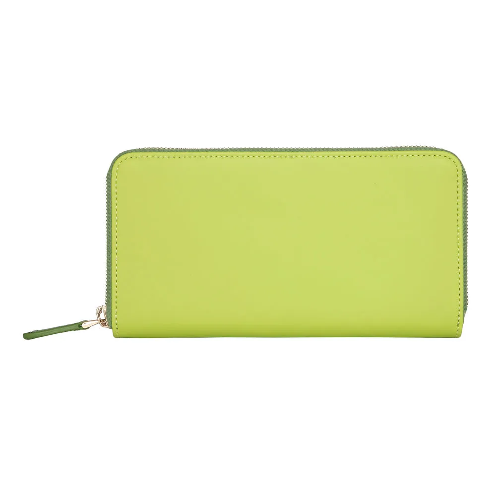 Zip Wallet | Lime Green