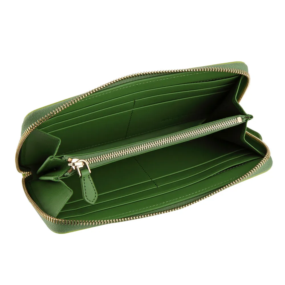 Zip Wallet | Lime Green