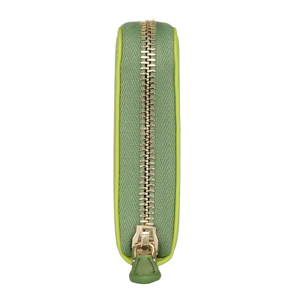 Zip Wallet | Lime Green