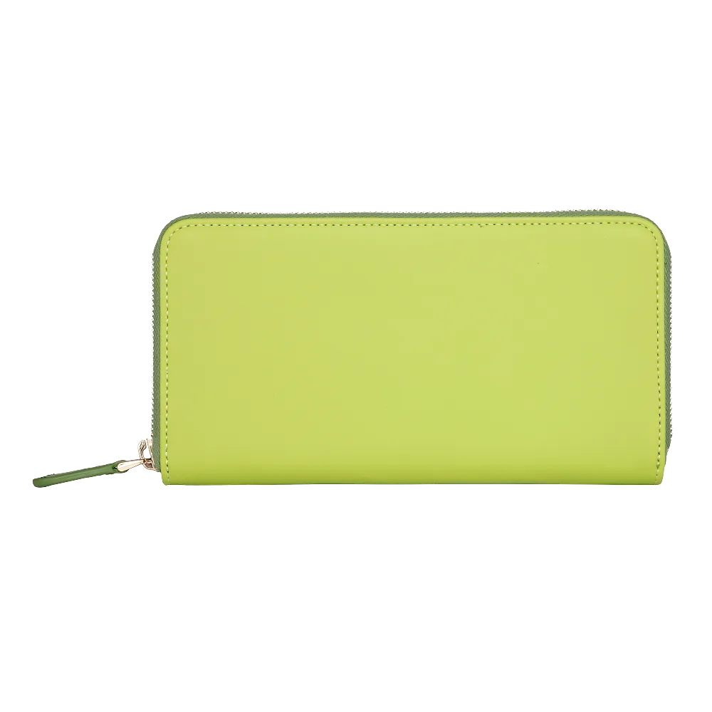 Zip Wallet | Lime Green